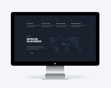 Картирка відкритого сайту на iMac